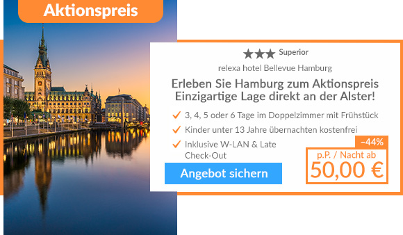 relexa hotel Bellevue Hamburg