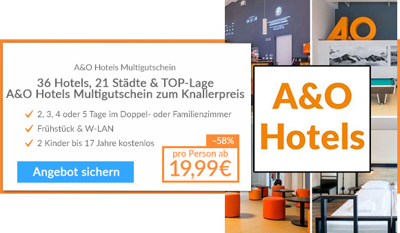 A&O Hotels Multigutschein