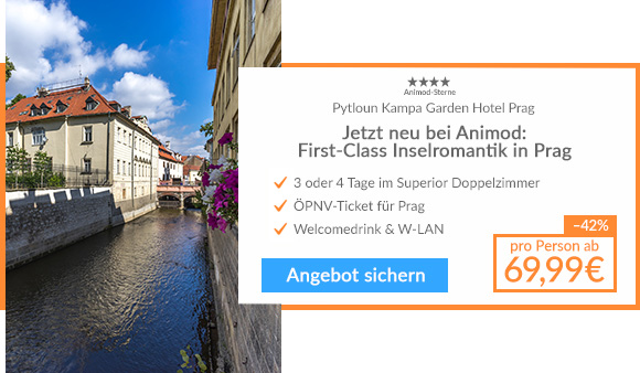 Pytloun Kampa Garden Hotel Prag