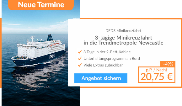 DFDS Minikreuzfahrt