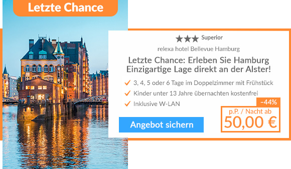 relexa hotel Bellevue Hamburg