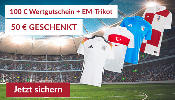 Wertgutschein + EM-Trikot