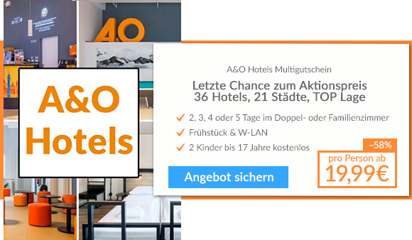 A&O Hotels Multigutschein