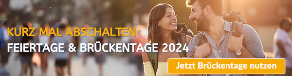 Brückentage nutzen