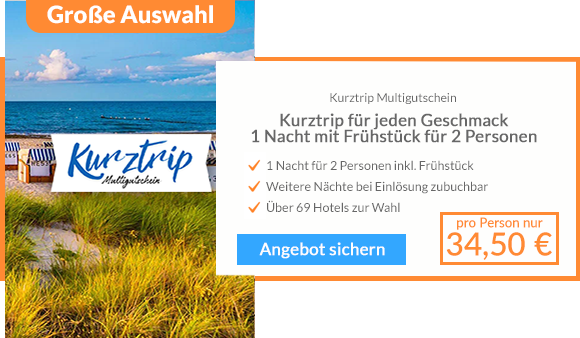 Kurztrip Multigutschein