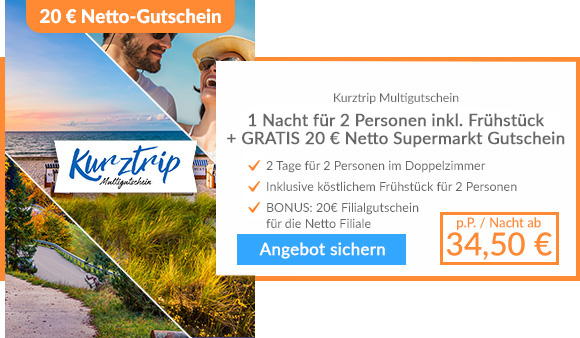 Kurztrip Multigutschein
