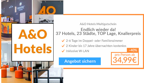 A&O Hotels Multigutschein