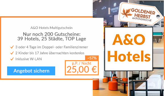 A&O Hotel Multigutschein